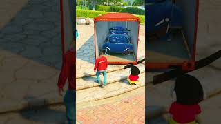 Franklin and shinchan Glowing car😆  Paradox FTW gta5roleplay gta5mods gta5malayalam shortsviral [upl. by Yorker]