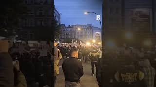 Massive Islamist Rally Demanding Sharia Law Shakes Hamburg Islamist Hamburg [upl. by Jody]