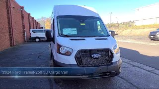 2024 Ford Transit250 3D Cargo Van Richfield Cuyahoga Falls Akron Cleveland Canton [upl. by Sandon479]