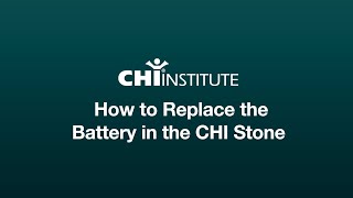 How to Replace the Battery in the CHI Stone [upl. by Marysa]