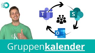 Gruppenkalender erstellen GANZ EINFACH freigeben und in Outlook und Teams einbinden [upl. by Kinghorn]