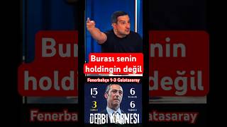 Fenerbahçe 13 Galatasaray serhat akın Fenerbahçe eleştirisi fenerbahçe serhatakın [upl. by Eolanda154]