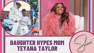 Daughter Hypes Teyana Taylor  Sherri Shepherd [upl. by Oelc]