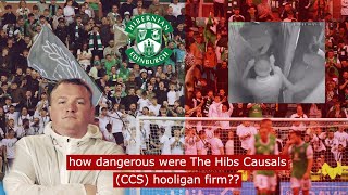 how dangerous were The Hibs Casuals CCS football hooligan firm football crime [upl. by Walcoff179]