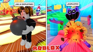 💣 PASA LA BOMBA ANTES DE QUE EXPLOTE CatNap Y TOCINO  💥 Bomb Tag Survival en Roblox [upl. by Tehc]