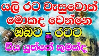 රට වැසුවොත් වෙන්නෙ කුමක්ද  What should we do next  News update Sri lanka [upl. by Anaujahs]