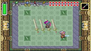 Zelda A Link to the Past GBA Optional Boss 5  Link Doppelgangers no damage  Best Ending HD [upl. by Corie859]