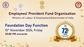 EPFO 72nd Foundation Day Function [upl. by Tisman]