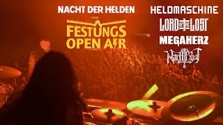 Heldmaschine IM FADENKREUZ Tour diary 35  Koblenz Nacht Der Helden Festival 2022 [upl. by Johppah638]