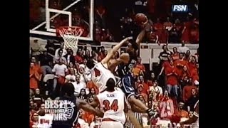 Dahntay Jones Posterizes Nick VanderLaan 2003 [upl. by Allyson]