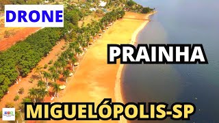 DRONE NA PRAINHA DE MIGUELÓPOLISSP 4K [upl. by Coniah]