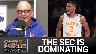 SEC Dominating College Hoops Brett Favre Viral Video NBA Cup Upcoming Movies  Gary Parrish Show [upl. by Ahsinek]