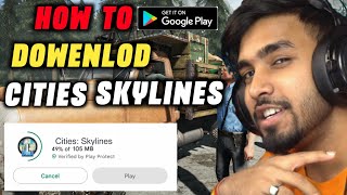 How To Download City Skylines For Free Pc  How To Download Cities Skylines On Pc For Free [upl. by Ecikram]