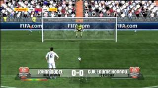 Championnat des Pros FIFA 11  Audel contre Hoarau [upl. by Ilatfen]