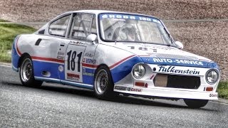 Skoda 130 RS  ADAC Sachsenring Classic 2014  Onboard [upl. by Aiuqet939]