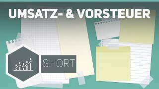 Umsatzsteuer und Vorsteuer  Grundbegriffe der Wirtschaft [upl. by Marquita]