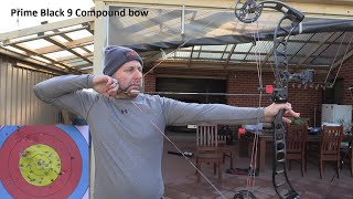 Prime Black 9 compound bow review [upl. by Nyleahcim]