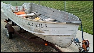 Boat Restoration Project  quotBeforequot [upl. by Wistrup]