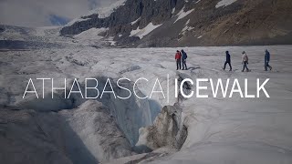 ATHABASCA GLACIER ICEWALK [upl. by Anilak366]