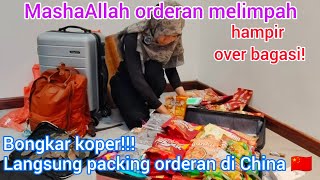 BONGKAR KOPER LANGSUNG PACKING ORDERAN BASRENG BASO ACI DAN INDOMIE DI CHINA [upl. by Caia]