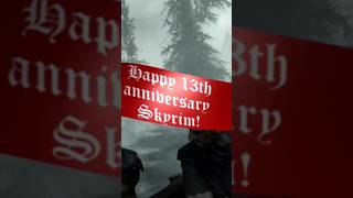 Skyrim 13th anniversary skyrim elderscrolls bodycam zombiesurvival bethesda [upl. by Hsilgne650]