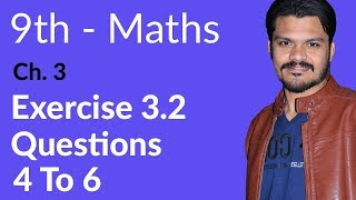 9th Class Math  Exercise 32  9th Class Math Chapter 3 [upl. by Constance]