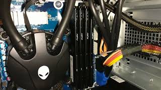 Alienware R12 64 Gig Memory upgrade and improving Airflow [upl. by Gareri]