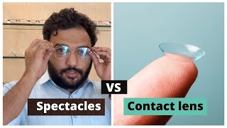 Spectacles Vs Contact lens  Tamil  Dr Syed Moosa  Eye Doctor [upl. by Ahslek21]