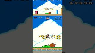 New Super Mario World New Cookie Mountain mario mariobros retrogaming gaming [upl. by Meriel221]