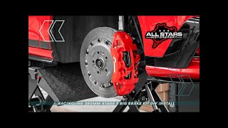 RACINGLINE 380mm STAGE 3 BIG BRAKE KIT INSTALL  How to 4KUHD [upl. by Magena547]