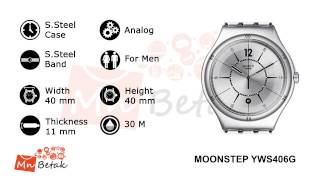 Swatch MOONSTEP Watch YWS406G ساعه يد رجالى سواتش MnBetakcom  Official Video [upl. by Vanhomrigh]