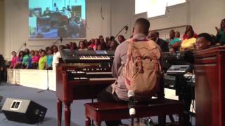 CORY HENRY Pt II Brown Baptist EM Revival 2013 [upl. by Harobed778]