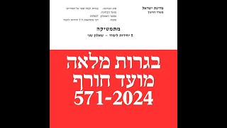 פתרון בגרות חורף 2024 571 [upl. by Anerroc]