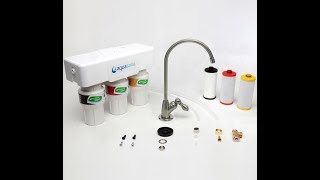 Aquasana 3 Stage Under Counter Drinking Water Filter System [upl. by Nilrak]