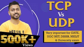 Lec72 TCP vs UDP differences in hindi [upl. by Ofilia]