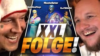 Krasse LACHFLASHES und AUSRASTER🤣mit ELoTRiXamp SolutionPlayz  Fortnite  SpontanaBlack [upl. by Yrral852]