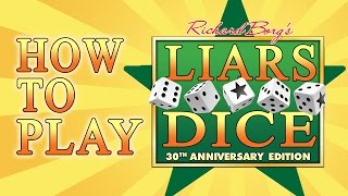 How To Play  Liars Dice [upl. by Nwahsor363]