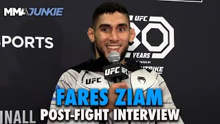 Fares Ziam Calls Out Matt Frevola for UFC Paris After UFC London Win [upl. by Goldner]