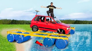 Can We Drive Car On Water क्या ये गाड़ी पानी में चल पाएगी 100 Real [upl. by Adroj455]