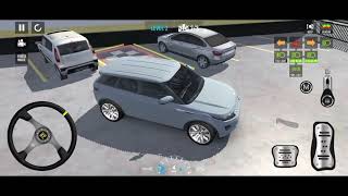 Grey Range Rover Park game parking Games  گرے رینج روور پارک گیم [upl. by Hayyim982]