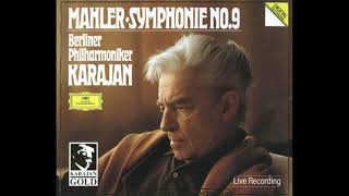 Gustav Mahler – Symphony No9 in D major – Herbert von Karajan Berliner Philharmoniker 1982 live [upl. by Linette469]