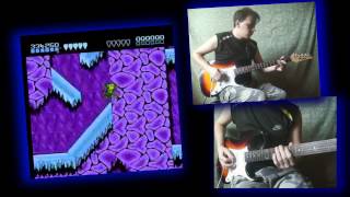 Battletoads NES  Boss amp Level 4 cover by VankiP [upl. by Ahselrak]