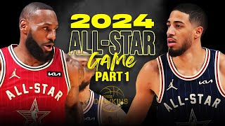 NBA 2024 AllStar Game Full Highlights  East vs West  Part1  FreeDawkins [upl. by Anirbak]