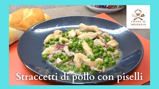 Straccetti di pollo con piselli [upl. by Margarita164]