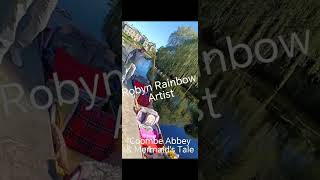 Robyn Rainbow Artist paintings of Coombe Abbey The Mermaid amp The Fisherman  ft Abbey Punts [upl. by Lahcym]