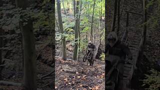 Not as easy as it looks hardenduro steepclimb mud slippy skills [upl. by Hsirt]