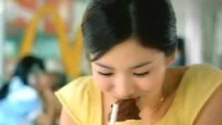 Song Hye Kyo in Korean McDonalds ad [upl. by Gwendolyn762]