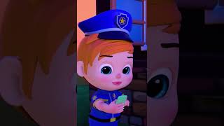 Police Car Song  3D Animation Rhymes amp Songs For Children shorts song 3d kids [upl. by Entirb87]