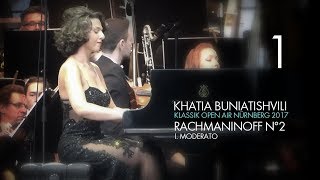 KHATIA BUNIATISHVILI  NUERNBERG  RACHMANINOFF N°2  1st mov [upl. by Ehsiom]