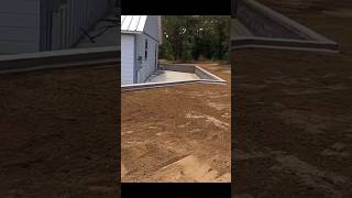 Installing Drain Pipe And Backfilling The Retaining Wall [upl. by Sredna791]